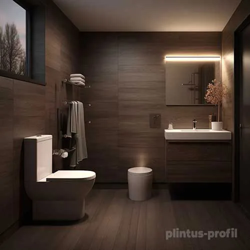 bathroom plinth