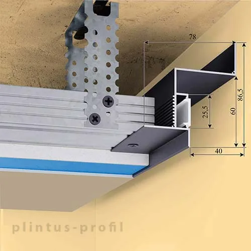 led aluminium profile 4060b